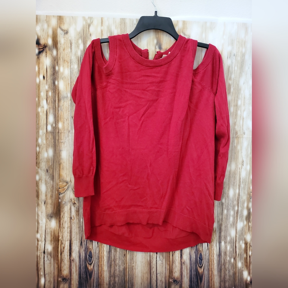 MICHAEL KORS Cold Shoulder Sweater